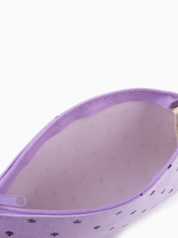Косметичка на молнии, цвет сиреневый - Simaland фото 3