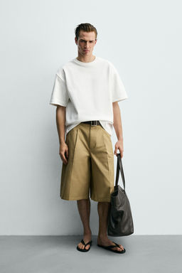 SUDADERAI NTERLOCK RELAXED FIT / Blanco
