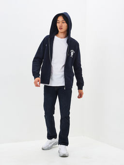 Утепленные мужские джинсы прямые кроя с начесом - Mossmore фото 13