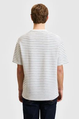 Erkek Comfort Fit Bisiklet Yaka Lacivert Ti__rt