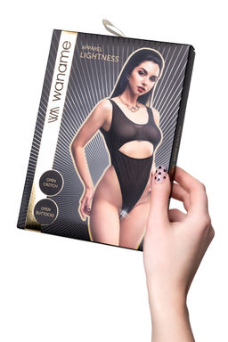 Эротическое боди Waname Lightness черное (46-48) - Waname apparel фото 17