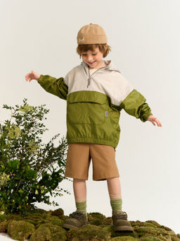 Шорты бермуды из джинскота Миндаль - Bungly фото 6