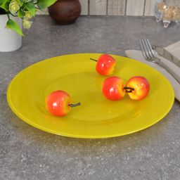 Тарелка обеденная AMБИАНТЭ ЙЕЛЛОУ 25см