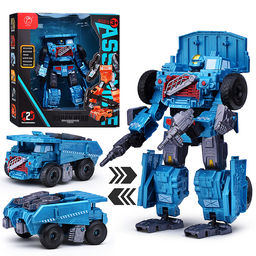 Робот трансформирующийся в броневик, в коробке