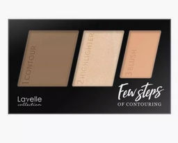 .LavelleCollection Палетка для контуринга "Few steps" тон 02 peach beige срок 06.2026
