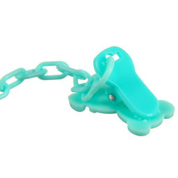 Пустышка классическая, с колпачком и держателем, в контейнере, от 0 мес., цвет бирюзовый