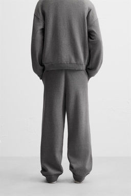 STITCH DETAIL JOGGER TROUSERS - Zara фото 3