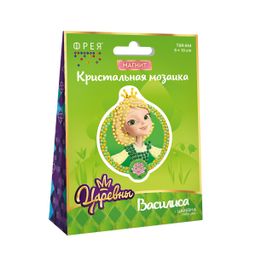 Кристальная (алмазная) мозаика ФРЕЯ TSR-044 магнит Василиса 8 х 10 см