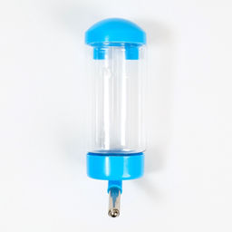 Поилка для клетки, 400 мл, 9620 см, голубая - Пижон фото 2