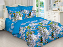 Постельное белье из бязи 3032 2 спальный с евро простыней