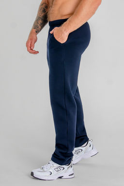 Арт. 62902 Брюки мужские с начесом 48-56 (5 шт) Цвет:темно-синий