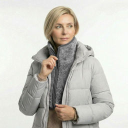 Согрев линия Воротник отложной арт.1200305-34 жен. НЕРО