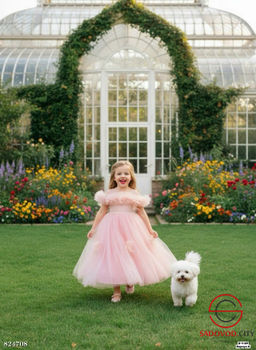 Платье для девочки пышное