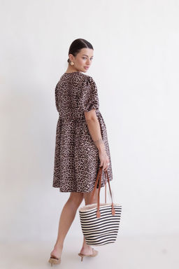 Martichelli Платье с анималистичным принтом  фото 4