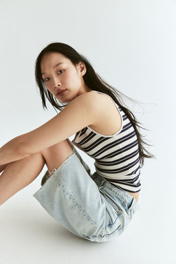 Camiseta de tirantes en canale - H&m фото 3