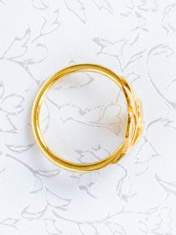 Кольца для салфеток 6 штук Веточка Золото / JG05 /уп 200/ - Галеонтрейд фото 8