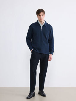 Polo Yaka Erkek Sweatshirt