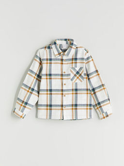 Ekose Desenli Erkek ?ocuk G?mlek