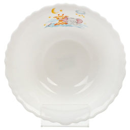 Набор посуды Жирафик, стеклокерамика, 3 шт, тарелка 19см, пиала 15см, кружка 190мл (469524) /DANIKS/  фото 4