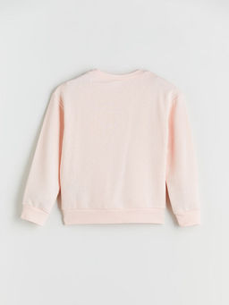 Bisiklet Yaka K?z ?ocuk Sweatshirt