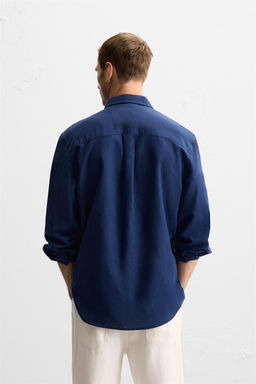 COTTON - LINEN SHIRT - Zara фото 13