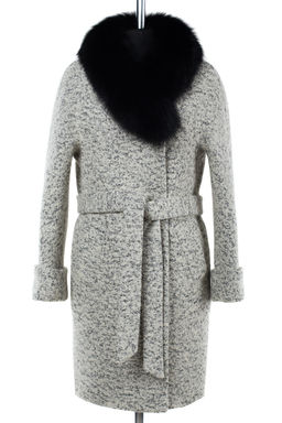 Пальто утепленное Мех натуральный (песец) - Империя пальто фото 9