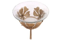 Ваза Цветы со стеклом № В4010/2 (антик) - Ганг фото 2