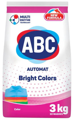 ABC стир.порошок 3000гр Цветной