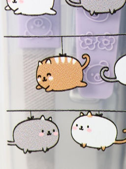 Маникюрный набор "Many cat colors", purple