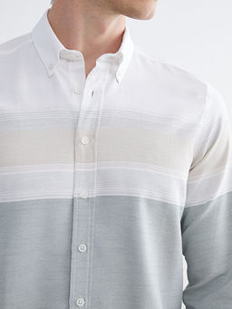 Regular Fit Uzun Kollu Arm?rl? Erkek G?mlek