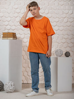 Футболка "Лето" оранжевый