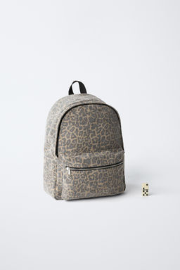 MOCHILA ANIMAL PRINT / Marr?n - Zara фото 6