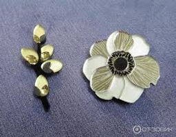 Брошь Анемона - Orgalica фото 3