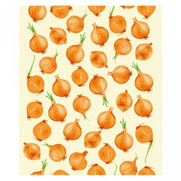 Полотенце кухонное 50х70см "Лучок", вафельное полотно 180г/м2, хлопок 100%, на картоне, "Домашняя мода" (Россия)