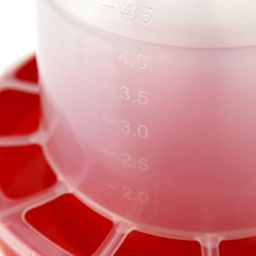 Кормушка для домашней птицы пластмассовая на 5кг, д27см, h25см, средняя (Россия) - Pet toys фото 2