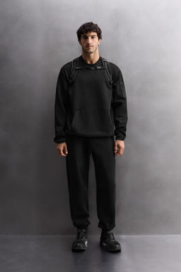 TECHNICAL CREW NECK SWEATSHIRT