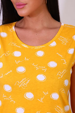 Сарафан с карманами, желтый (833-4) - Плиона фото 7