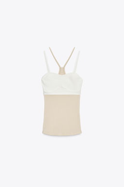 LAYERED VEST TOP - Zara фото 4