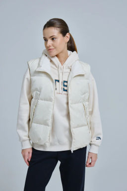 Пуховый жилет Белый - Anta sport фото 6