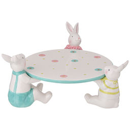 БЛЮДО ДЛЯ ТОРТА КОЛЛЕКЦИЯ BRIGHT RABBITS 22,5Х22Х12 СМ
