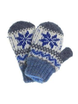 Варежки детские "Орнамент со вставкой" 0410-1