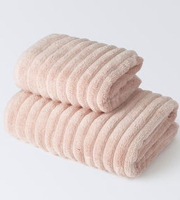 -15% Набор 2-х махровых полотенец Лайфстайл светло-розовый (50x90 +70x130) - Ecotex фото 2