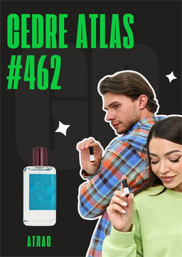Масляные духи по мотивам ароматаCedre Atlas / GET PARFUM 462