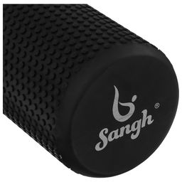 Ролик массажный Sangh, 45×15 см, черный