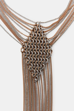 RING CHAIN NECKLACE - Zara фото 3