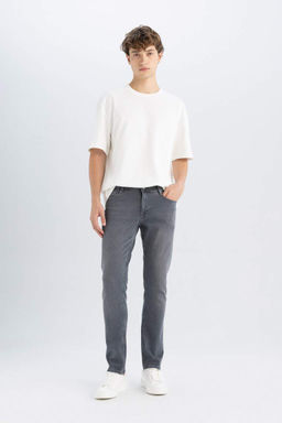 Узкие джинсовые брюки узкого кроя Pedro - Defacto фото 2