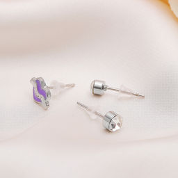 Пусеты 3 пары Сердце ангел, цвет МИКС - Queen fair фото 7