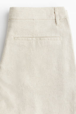 Bermudas en mezcla de lino - H&m фото 5