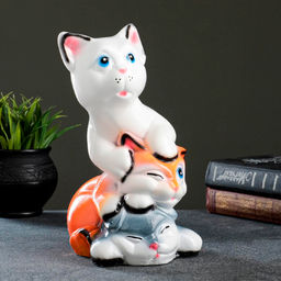 Копилка "Три котенка", арт. 253