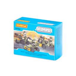 Конструктор Классик Армия-4 (43 элемента) (в коробке) - Полесье фото 8